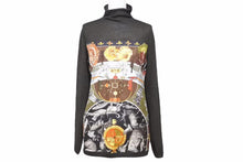 Load image into Gallery viewer, HERMES エルメス ヴィンテージ ジャンバー ジレ ニット カシミヤ シルク ブラック サイズS 美品 中古 50038