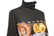Load image into Gallery viewer, HERMES エルメス ヴィンテージ ジャンバー ジレ ニット カシミヤ シルク ブラック サイズS 美品 中古 50038