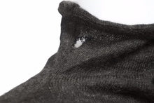 Load image into Gallery viewer, HERMES エルメス ヴィンテージ ジャンバー ジレ ニット カシミヤ シルク ブラック サイズS 美品 中古 50038