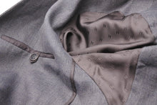 画像をギャラリービューアに読み込む, HERMES エルメス ジャケット ノーカラー マルジェラ期 グレー サイズ40 リネン ポリアミド 美品 中古 50048