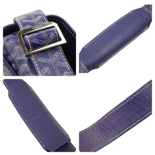 Load image into Gallery viewer, 極美品 GOYARD GRAND BLEU GM ゴヤール グランブルーGM ショルダーバッグ ブルー 中古 50092