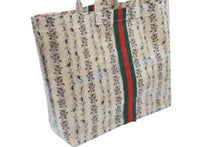 画像をギャラリービューアに読み込む, 極美品 GUCCI×COMME des GARCONS グッチコムデギャルソン ビニールトートバッグ シェリーライン OD-K201 中古 50123