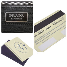 Load image into Gallery viewer, PRADA プラダ ハンドバッグ トートバッグ トライアングルロゴ BN0081 キャンバス レザー グリーン ブラウン 美品 中古 50124