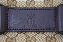 画像をギャラリービューアに読み込む, 極美品 GUCCI グッチ ベビーキャリア抱っこひも プレート GGキャンバス ロゴプレート ベージュ 270793 中古 50127