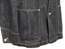 画像をギャラリービューアに読み込む, COMME des GARCONS HOMME コムデギャルソンオム キューバ柄 3Bテーラード デニム ジャケット HI-J022 サイズS 美品 中古 50133