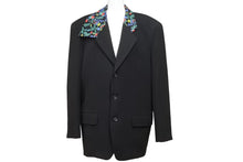 画像をギャラリービューアに読み込む, COMME des GARCONS コムデギャルソン PJ-05012S 80年代 ヴィンテージ ジャケット ブラック ウール サイズS 美品 中古 50142