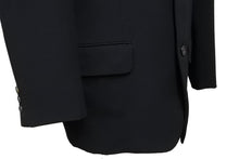 画像をギャラリービューアに読み込む, COMME des GARCONS コムデギャルソン PJ-05012S 80年代 ヴィンテージ ジャケット ブラック ウール サイズS 美品 中古 50142