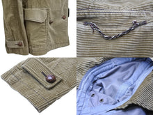 画像をギャラリービューアに読み込む, 極美品 NUMBER NINE ナンバーナイン コーデュロイ ジャケット ベージュ アウター 上着 サイズOS 中古 50150