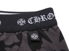 画像をギャラリービューアに読み込む, 極美品 CHROME HEARTS クロムハーツ パンツ レギンス コットン ブラック グレー サイズL CH3311 中古 50213