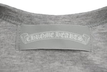 画像をギャラリービューアに読み込む, CHROME HEARTS クロムハーツ グンゼ 長袖Ｔシャツ グレー コットン サイズL 無地 日本製 美品 中古 50214