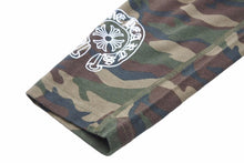 画像をギャラリービューアに読み込む, CHROME HEARTS クロムハーツ パンツ レギンス 総柄 コットン カモフラージュ 迷彩 サイズM 美品 中古 50215