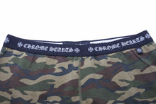 画像をギャラリービューアに読み込む, CHROME HEARTS クロムハーツ パンツ レギンス 総柄 コットン カモフラージュ 迷彩 サイズL 美品 中古 50217