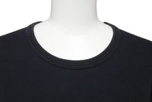 画像をギャラリービューアに読み込む, CHROME HEARTS クロムハーツ グンゼ 長袖Ｔシャツ ブラック コットン サイズL 無地 日本製 美品 中古 50221