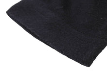 画像をギャラリービューアに読み込む, CHROME HEARTS クロムハーツ グンゼ 長袖Ｔシャツ ブラック コットン サイズL 無地 日本製 美品 中古 50221