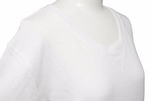 画像をギャラリービューアに読み込む, CHROME HEARTS クロムハーツ CH LS T-Shirt ホワイト レディース ロンT バックロゴ 美品 中古 50224