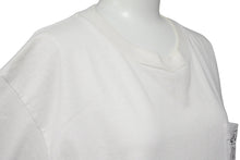 画像をギャラリービューアに読み込む, CHROME HEARTS クロムハーツ 半袖Ｔシャツ トップス ロゴ 星 コットン ホワイト ブラック サイズM メンズ 美品 中古 50232