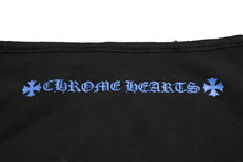 画像をギャラリービューアに読み込む, CHROME HEARTS クロムハーツ 半袖Tシャツ トップス 女 2612-304-5150 アメリカ製 コットン ブラック ブルー M 美品 中古 50236