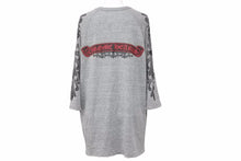 画像をギャラリービューアに読み込む, Chrome Hearts クロムハーツ Tシャツ ラングレー 7部丈 2212-304-1040 ポリエステル コットン レイヨン グレー L 美品 50238