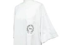 画像をギャラリービューアに読み込む, ChromeHearts クロムハーツ 半袖Tシャツ DR 7.16 2007 トップス USA製 コットン ホワイト ブラック サイズL 良品 中古 50251