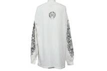 画像をギャラリービューアに読み込む, CHROME HEARTS クロムハーツ 長袖Ｔシャツ ロサンゼルス限定 コットン ホワイト サイズM 良品 中古 50278