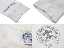 CHROME HEARTS クロムハーツ 長袖Ｔシャツ カットソー ダガー コットン ホワイト サイズM 良品 中古 50279 – Casanova  Vintage