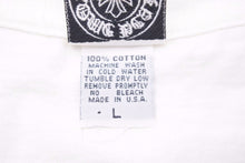 画像をギャラリービューアに読み込む, クロムハーツ Chrome Hearts LS T-Shirt CH アメリカンフラッグ ロンT ポケT 袖プリ バックプリント 中古 50289