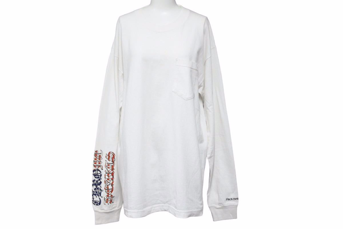 クロムハーツ Chrome Hearts LS T-Shirt CH アメリカンフラッグ ロンT