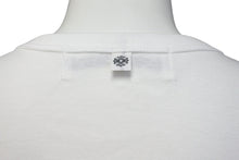 画像をギャラリービューアに読み込む, CHROME HEARTS クロムハーツ 半袖Ｔシャツ Vネック コットン ホワイト サイズL CH1150 美品 中古 50292