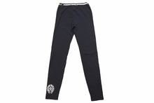 Load image into Gallery viewer, CHROME HEARTS クロムハーツ パンツ レギンス コットン ポリウレタン ブラック サイズM 中古 50294