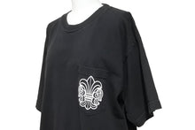 画像をギャラリービューアに読み込む, CHROME HEARTS クロムハーツ BSフレア 半袖Ｔシャツ ブラック 黒 トップス ロゴ プリント サイズL 中古 50295