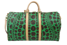 画像をギャラリービューアに読み込む, 未使用 ルイヴィトン モノグラム パンプキン キーポル・バンドリエール 55 2WAY ボストンバッグ 草間彌生 M40696 中古 50349