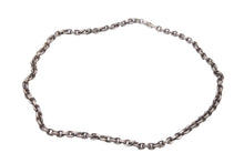 Load image into Gallery viewer, CHROME HEARTS PAPER CHAIN NECKLACE 18インチ シルバー クロムハーツ ペーパーチェーン ネックレス 美品 中古 50358
