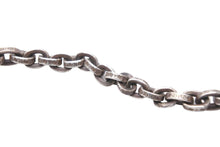 Load image into Gallery viewer, CHROME HEARTS PAPER CHAIN NECKLACE 18インチ シルバー クロムハーツ ペーパーチェーン ネックレス 美品 中古 50358