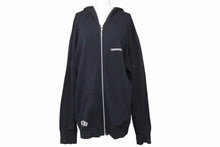 Load image into Gallery viewer, CHROMEHEARTS クロムハーツ パーカー フーディ ダガージップ 006-068514 USA製 コットン ブラック シルバー XL 美品 中古 50370