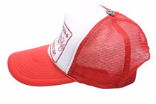 画像をギャラリービューアに読み込む, CHROMEHEARTS クロムハーツ スナップバックキャップ 帽子 004-056262 メッシュ レッド ホワイト シルバー onesize 良品 中古 50381