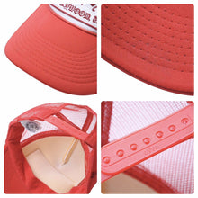 画像をギャラリービューアに読み込む, CHROMEHEARTS クロムハーツ スナップバックキャップ 帽子 004-056262 メッシュ レッド ホワイト シルバー onesize 良品 中古 50381