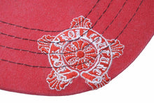 画像をギャラリービューアに読み込む, A&amp;G エーアンドジー スナップバックキャップ 帽子 CHINA製 ポリエステル コットン レッド ブラック サイズONESIZE 美品 中古 50382