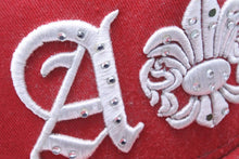 画像をギャラリービューアに読み込む, A&amp;G エーアンドジー スナップバックキャップ 帽子 CHINA製 ポリエステル コットン レッド ブラック サイズONESIZE 美品 中古 50382