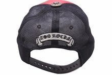 画像をギャラリービューアに読み込む, A&amp;G エーアンドジー スナップバックキャップ 帽子 CHINA製 ポリエステル コットン レッド ブラック サイズONESIZE 美品 中古 50382