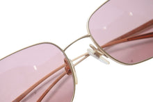 Load image into Gallery viewer, CHANEL シャネル サングラス メガネ ココマーク ゴールド ピンク サイズ54□17 4079-T-B 美品 中古 50417