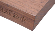 Load image into Gallery viewer, CHROME HEARTS クロムハーツ ウッドプレート トレイ ディスプレイ 木製 ロゴ ブラウン ユニセックス 美品 中古 50458