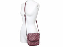 Load image into Gallery viewer, 極美品 GOYARD GRAND BLEU ゴヤール グランブルーPM ショルダーバッグ ボルドー 中古 50466