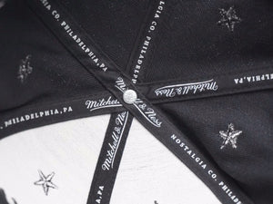 ジャストドン just don ×RSVP GALLERY BROOKLYN NETS スナップバックキャップ レザー ブラック 美品 中古 50468