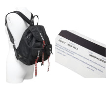 Load image into Gallery viewer, PRADA プラダ ナイロン スタッズ リュックサック ブラック backpack 1BZ811V0Y02BYB F0D9A 中古 50484