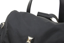 Load image into Gallery viewer, PRADA プラダ ナイロン スタッズ リュックサック ブラック backpack 1BZ811V0Y02BYB F0D9A 中古 50484