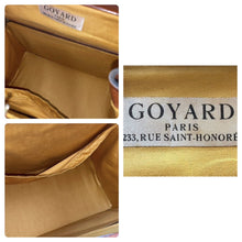画像をギャラリービューアに読み込む, Goyard ゴヤール バニティバッグ ヴィンテージ ボストンバッグ ハンドバッグ レザー キャンバス ブラウン ブラック 良品 中古 50485
