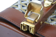 画像をギャラリービューアに読み込む, Goyard ゴヤール バニティバッグ ヴィンテージ ボストンバッグ ハンドバッグ レザー キャンバス ブラウン ブラック 良品 中古 50485