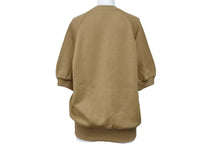 Load image into Gallery viewer, PRADA プラダ ニット Tシャツ トップス トライアングルロゴ P24ZOLS2011RNG イタリア カシミヤ ブラウン サイズ36 美品 中古 50497