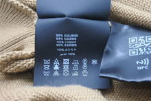 Load image into Gallery viewer, PRADA プラダ ニット Tシャツ トップス トライアングルロゴ P24ZOLS2011RNG イタリア カシミヤ ブラウン サイズ36 美品 中古 50497