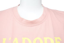 画像をギャラリービューアに読み込む, ChristianDior クリスチャンディオール J'ADORE タンクトップ トップス 2E12155300 コットン ピンク イエロー USA6 美品 中古 50498